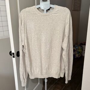 Nautica Men's Beige Crewneck Sweater